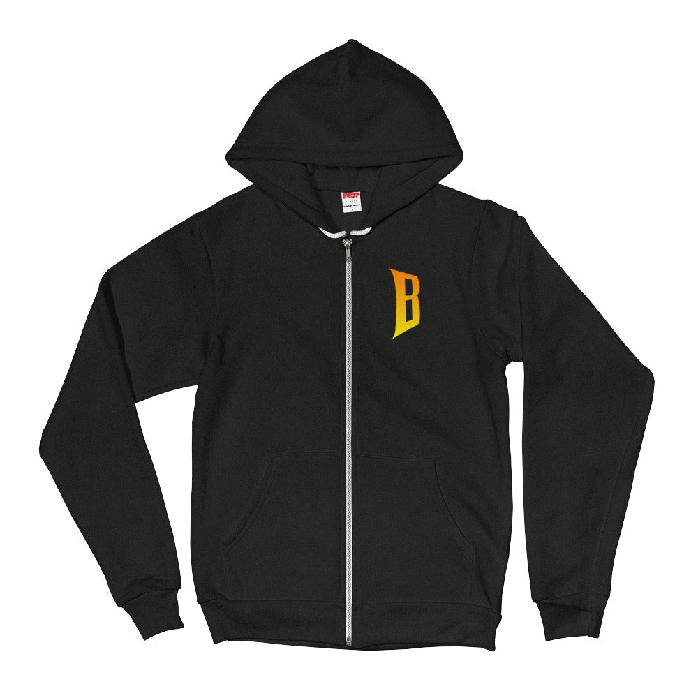 BizNinja Zipped Hoodie sweater