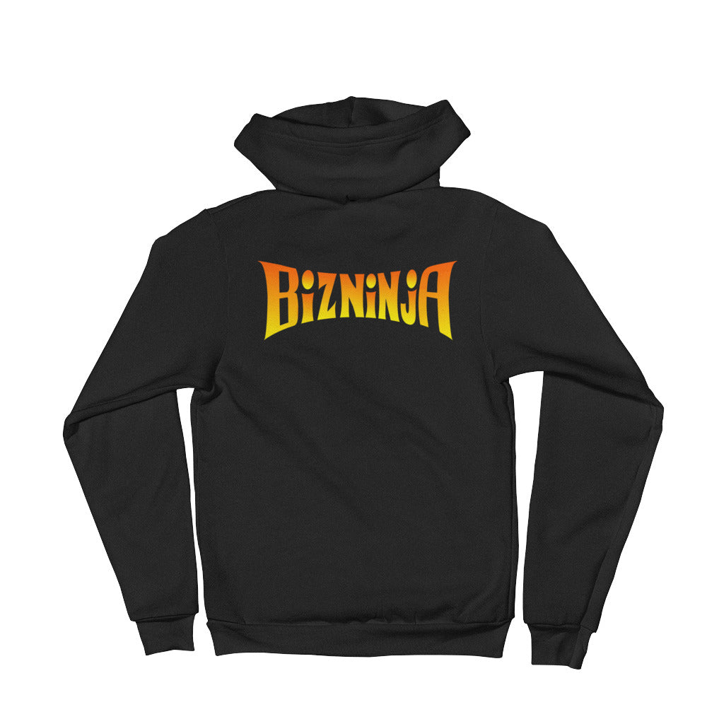 BizNinja Zipped Hoodie sweater