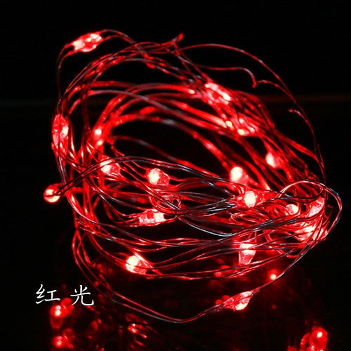 Battery-powered cork wine bottle light 1m / 2m DIY LED string light bar light birthday party wine bottle stopper light strip