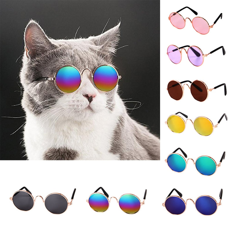1pc Lovely Pet Cat Glasses Dog Glasses Pet Products For Little Dog Cat Eye-wear Dog Sunglasses Photos Pet Accessories #15
