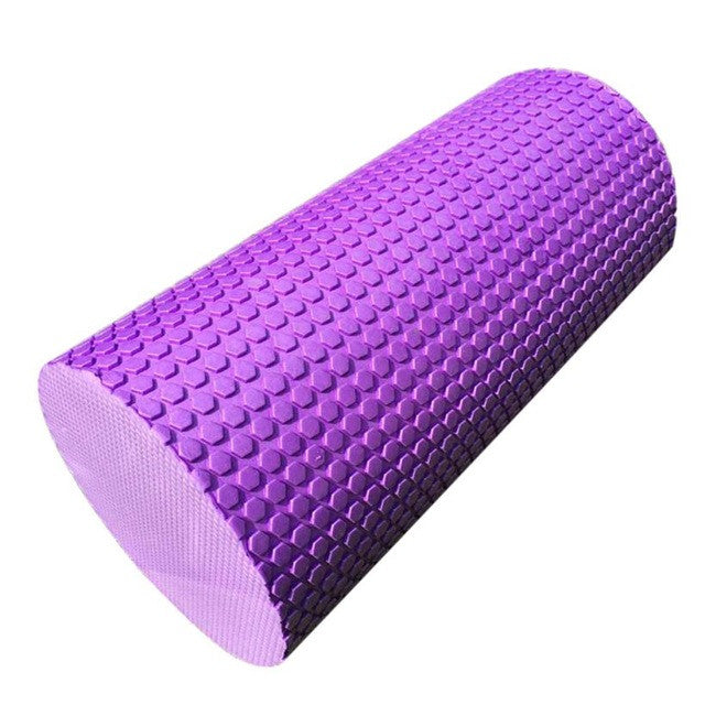 30cm 5 Colors Yoga Pilates Massage Fitness Gym Trigger Point Exercise Foam Roller  For Muscle Relaxation Hot Sale