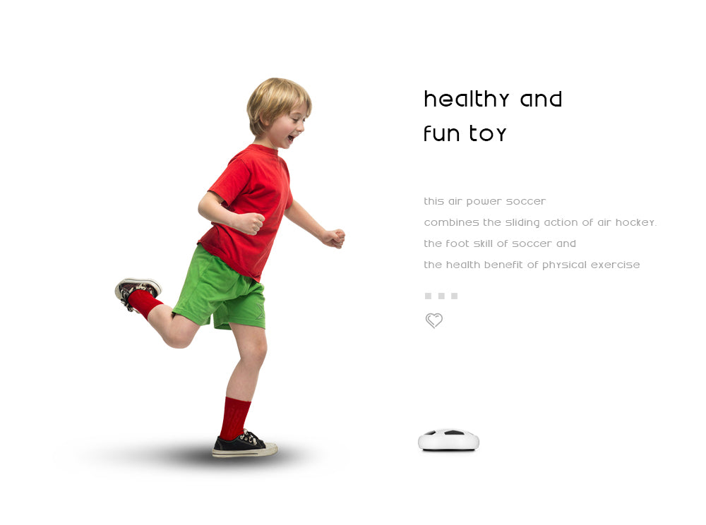 Hover Soccer - Fan Powered Hover Disk With LED lights