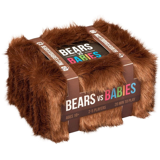 Bear VS Babie Board Game Parent child Interaction Cards Basic NSFW Expansion Pack Children Strategy Educational Toys Family