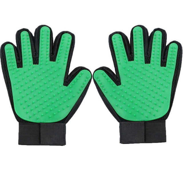 Silicone Pet Grooming Glove For Cats hair Brush Comb Cleaning Deshedding Pets Products for Cat Dog Removal Hairbrush For Animals