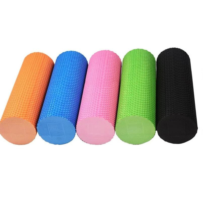 30cm 5 Colors Yoga Pilates Massage Fitness Gym Trigger Point Exercise Foam Roller  For Muscle Relaxation Hot Sale